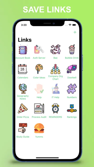 Links - The URL Organizer سکرین شاٹس